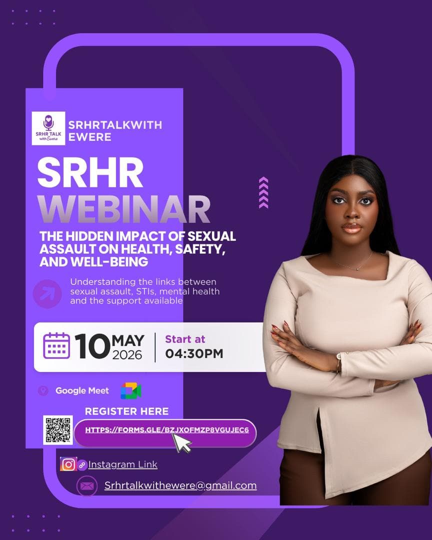 SRHR Webinar: The Hidden Impact of Sexual Assault on Health, Safety, and Well-Being